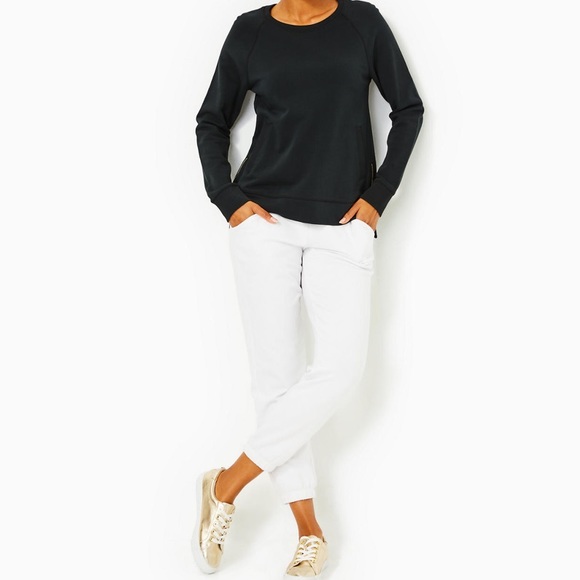 Lilly Pulitzer NAVY Beach Comber pullover - Picture 3 of 11